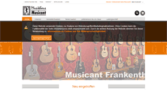 Desktop Screenshot of musicant24.com